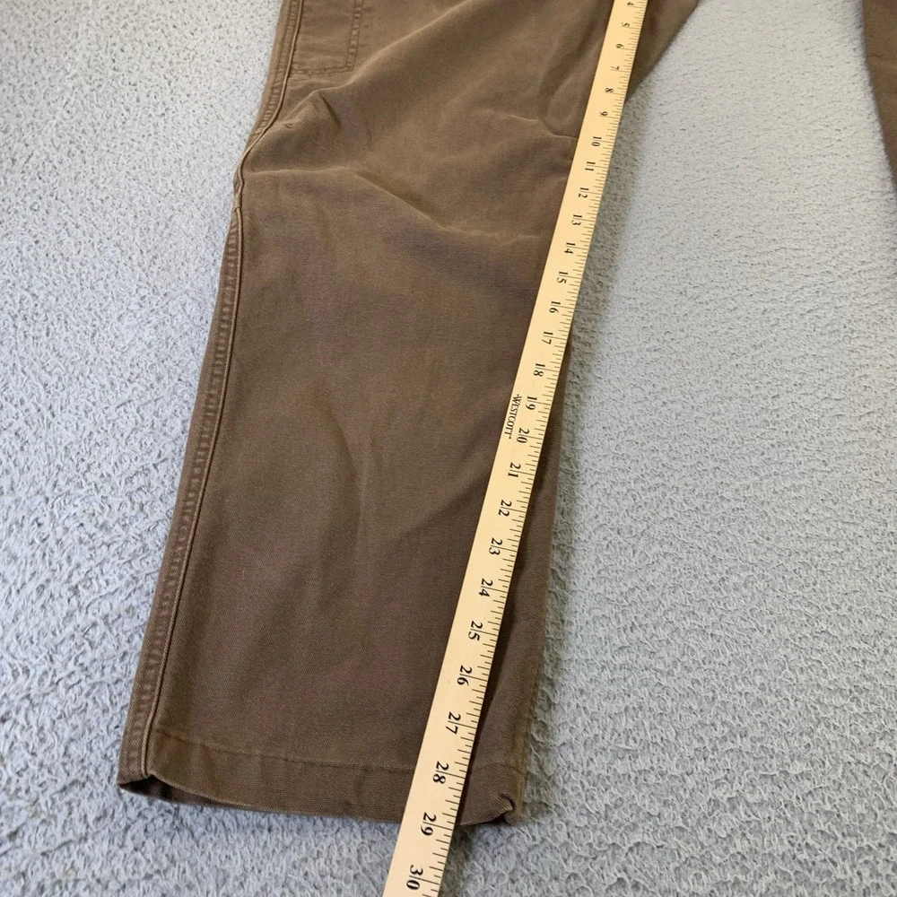 The North Face Canvas Pants Mens 36x29 Brown Relaxed Work Hike Outdoor‎ Gorpcore